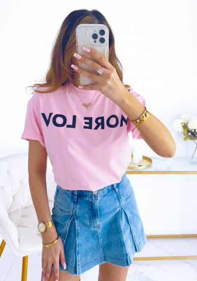 T-shirt MORE LOVE ROSE 2