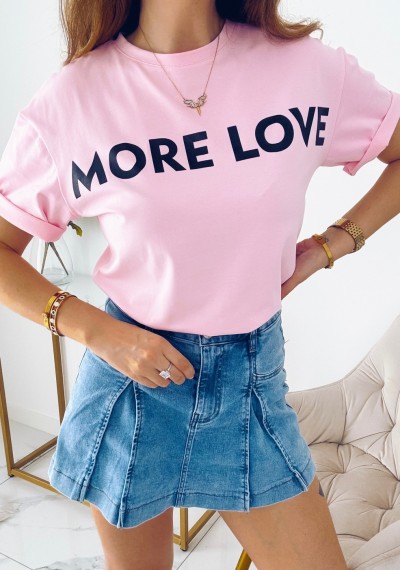T-shirt MORE LOVE ROSE 5