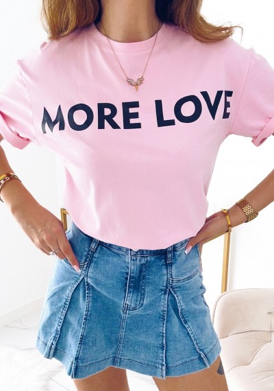 T-shirt MORE LOVE ROSE 7
