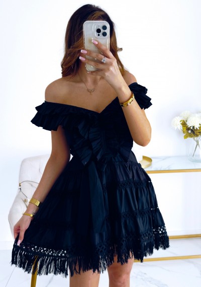 Sukienka ROBIN boho BLACK 5